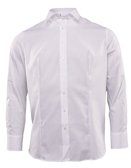 Damen Premium Bluse bestickt - COMFORT FIT - mit individueller Bestickung (Firma, Logo)