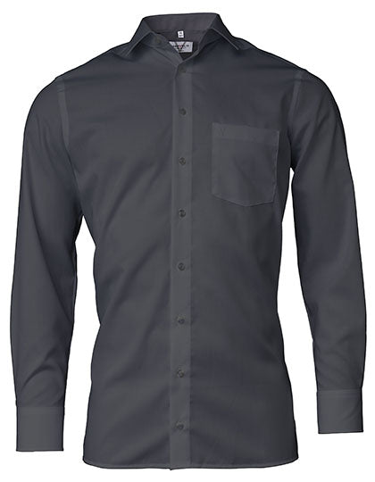 Herren Premium Hemd bestickt - COMFORT FIT - mit individueller Bestickung (Firma, Logo)
