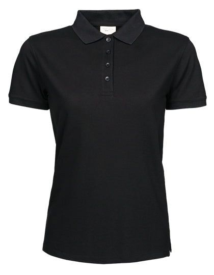 Damen Premium Poloshirt bestickt - HEAVY POLO - mit individueller Bestickung (Firma, Logo)
