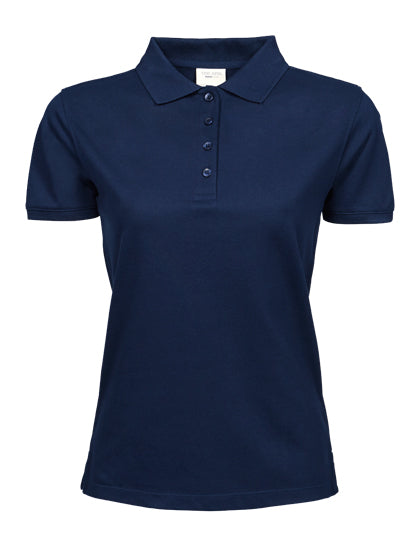 Damen Premium Poloshirt bestickt - HEAVY POLO - mit individueller Bestickung (Firma, Logo)