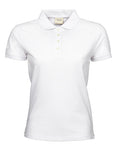 Damen Premium Poloshirt bestickt - HEAVY POLO - mit individueller Bestickung (Firma, Logo)