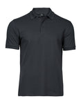 Herren Premium Stretch-Poloshirt bestickt - LUXURY STRETCH - mit individueller Bestickung (Firma, Logo)