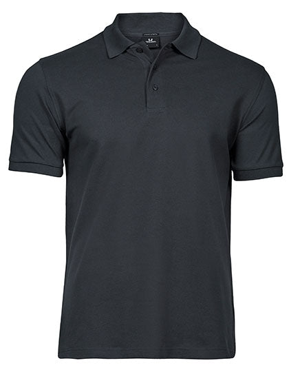 Herren Premium Stretch-Poloshirt bestickt - LUXURY STRETCH - mit individueller Bestickung (Firma, Logo)