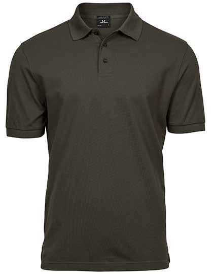 Herren Premium Stretch-Poloshirt bestickt - LUXURY STRETCH - mit individueller Bestickung (Firma, Logo)