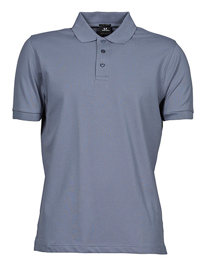Herren Premium Stretch-Poloshirt bestickt - LUXURY STRETCH - mit individueller Bestickung (Firma, Logo)