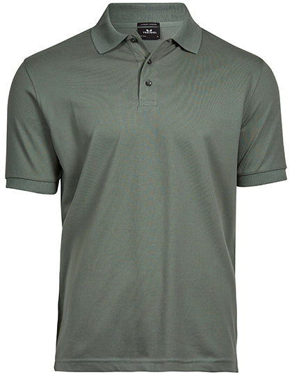Herren Premium Stretch-Poloshirt bestickt - LUXURY STRETCH - mit individueller Bestickung (Firma, Logo)
