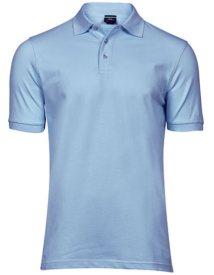 Herren Premium Stretch-Poloshirt bestickt - LUXURY STRETCH - mit individueller Bestickung (Firma, Logo)
