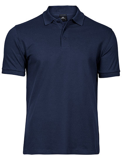 Herren Premium Stretch-Poloshirt bestickt - LUXURY STRETCH - mit individueller Bestickung (Firma, Logo)