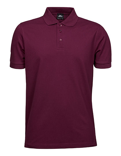 Herren Premium Stretch-Poloshirt bestickt - LUXURY STRETCH - mit individueller Bestickung (Firma, Logo)