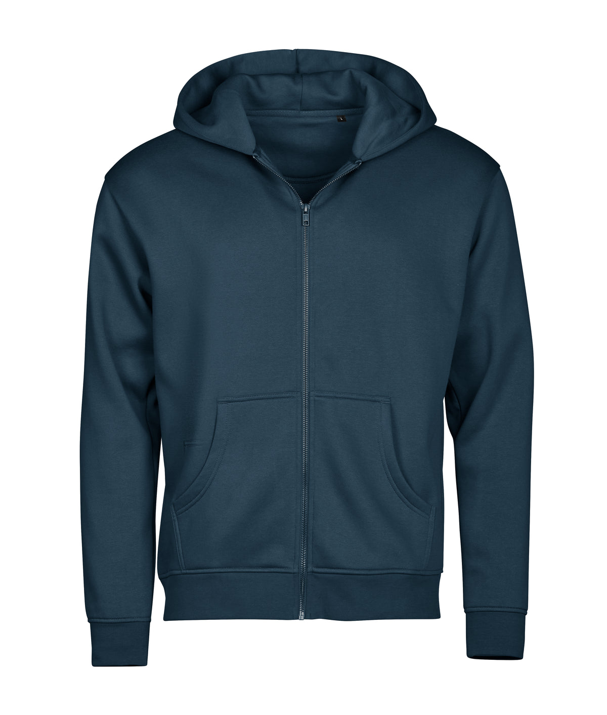 Unisex Premium Zip-Hoodie bestickt - UNLABELED FULL ZIP SWEATSHIRT - mit individueller Bestickung (Firma, Logo)
