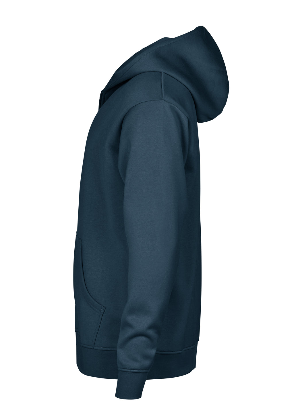 Unisex Premium Zip-Hoodie bestickt - UNLABELED FULL ZIP SWEATSHIRT - mit individueller Bestickung (Firma, Logo)