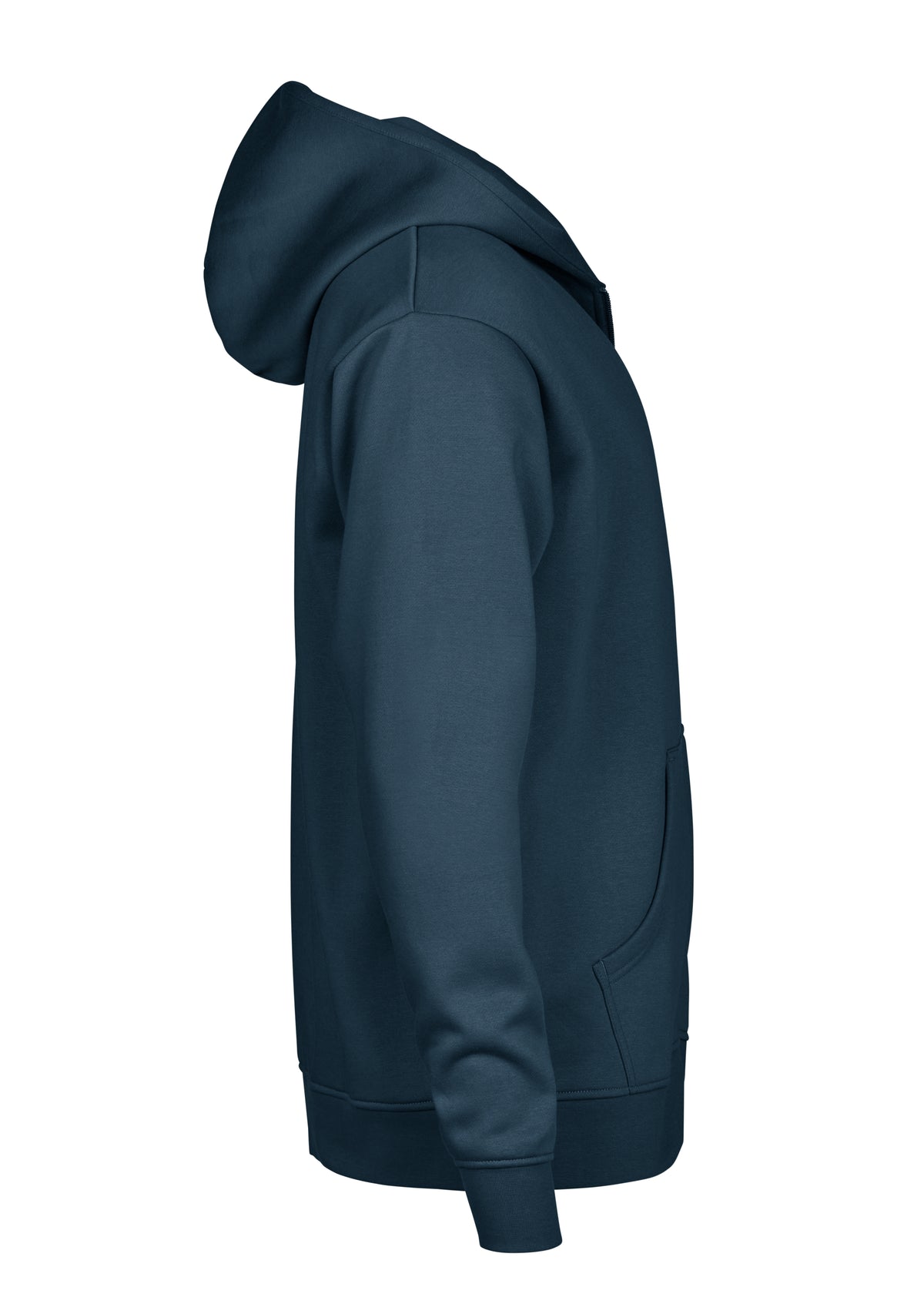 Unisex Premium Zip-Hoodie bestickt - UNLABELED FULL ZIP SWEATSHIRT - mit individueller Bestickung (Firma, Logo)